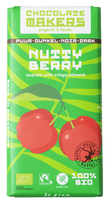 Nutty Berry Puur – Stukjes Acerola & Geroosterde Amandel